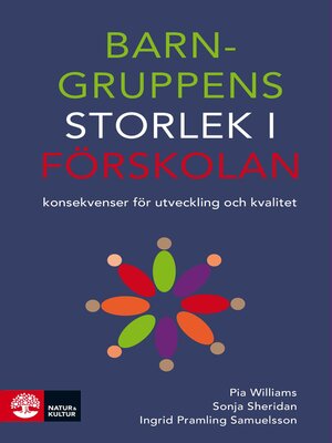 cover image of Barngruppens storlek i förskolan